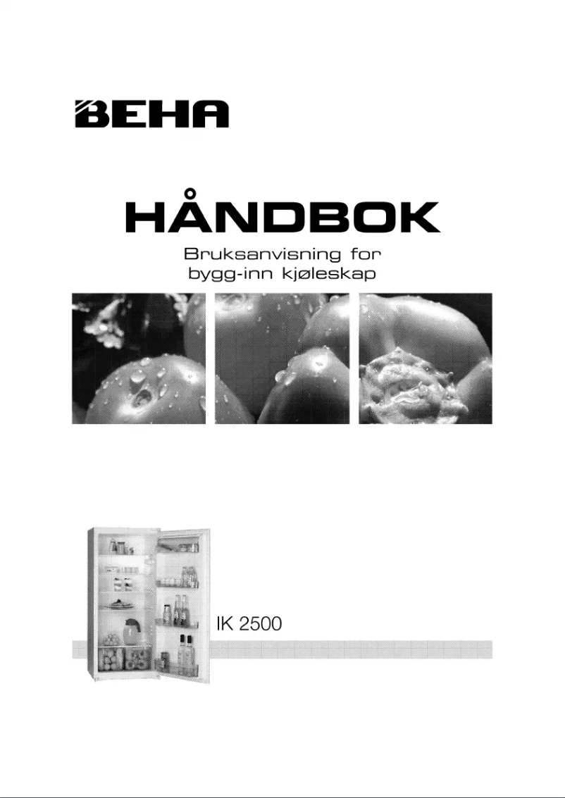 Image de la première page du manuel de l'appareil IK 2500