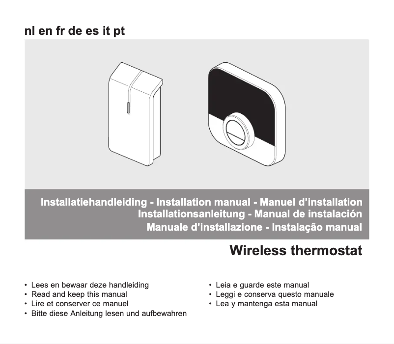 Página 1 del manual Manual de usuario Baxi RXM