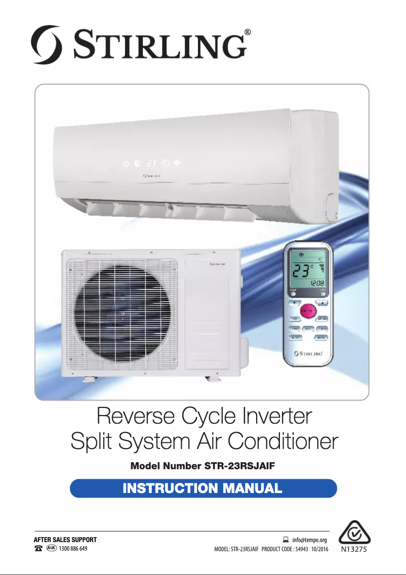 Image de la première page du manuel de l'appareil STR-23RSJAIF