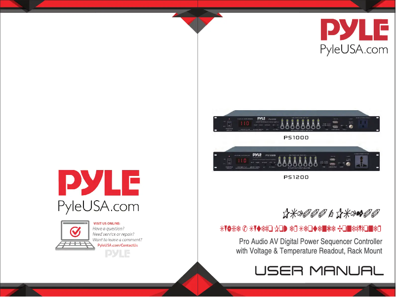 Page 1 of the manual User Manual Pyle PS1000