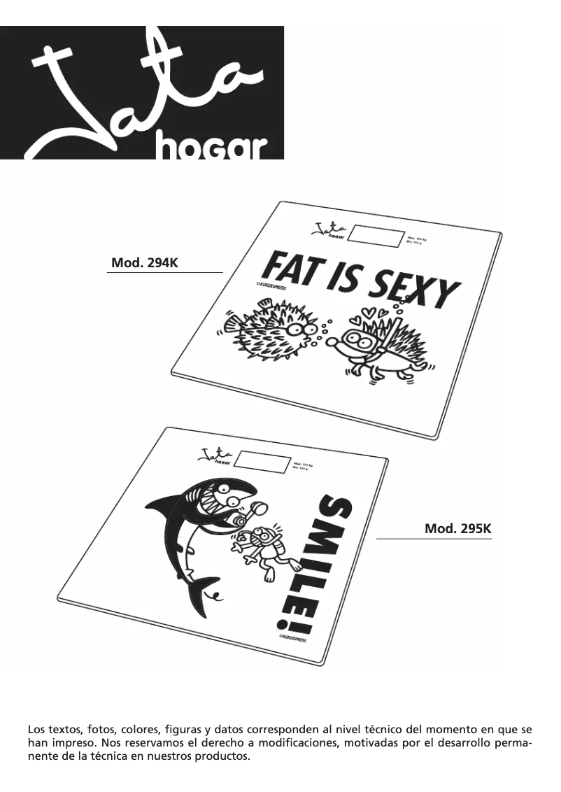 Página 1 del manual Manual de usuario Jata 294K