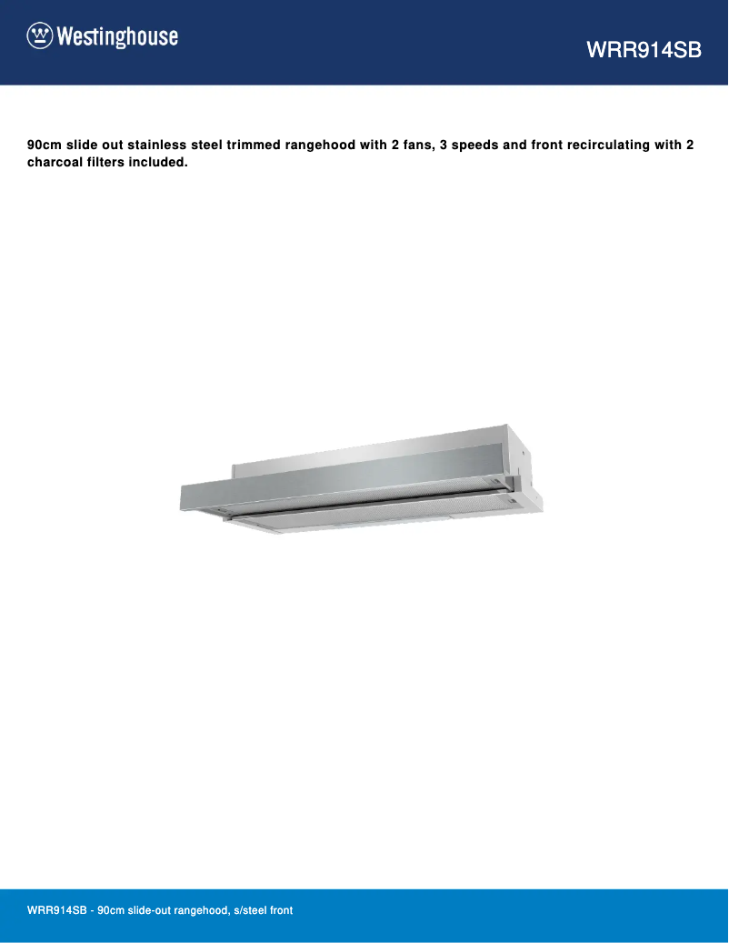 Image de la première page du manuel de l'appareil WRR914SB