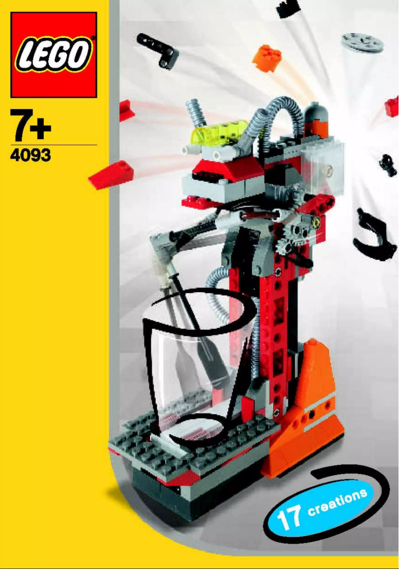 Page n°1 - Manuel utilisateur Lego Creator 4093