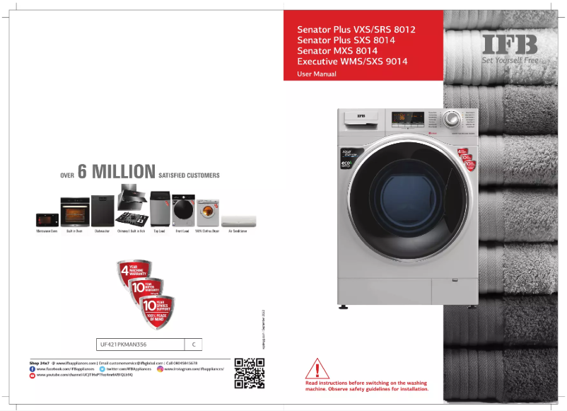 Image de la première page du manuel de l'appareil Senator Plus SRS