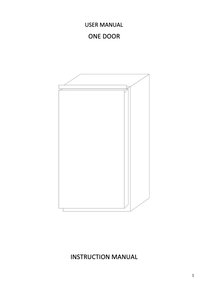 Page 1 de la notice Manuel utilisateur Candy CBO 150 NE/N