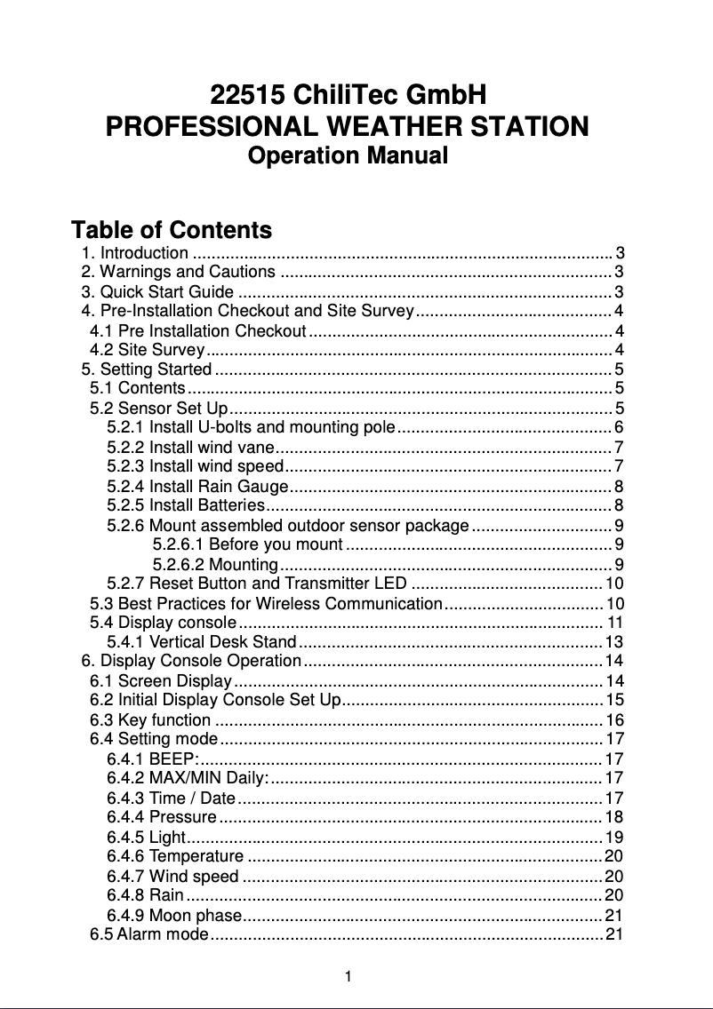 Página 1 del manual Manual de usuario ChiliTec CTW-902 Wi