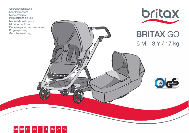 Page n°1 - Manuel utilisateur Britax Go