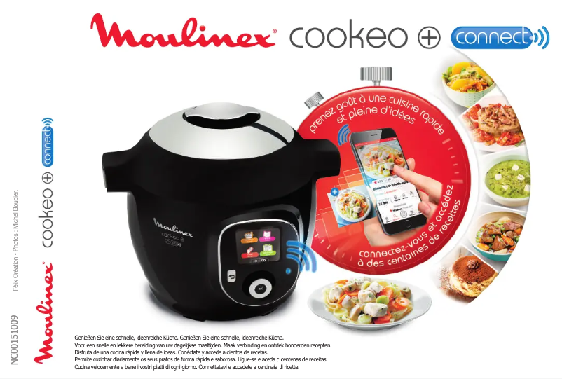 Image de la première page du manuel de l'appareil Cookeo CE859800