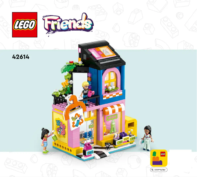Page 1 de la notice Manuel utilisateur Lego Friends 42614