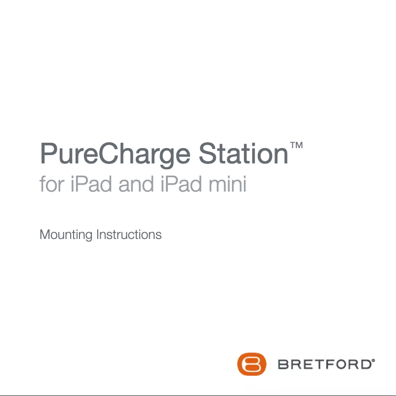 Page n°1 - Manuel utilisateur Bretford PureCharge HGFQ2BG1-RO