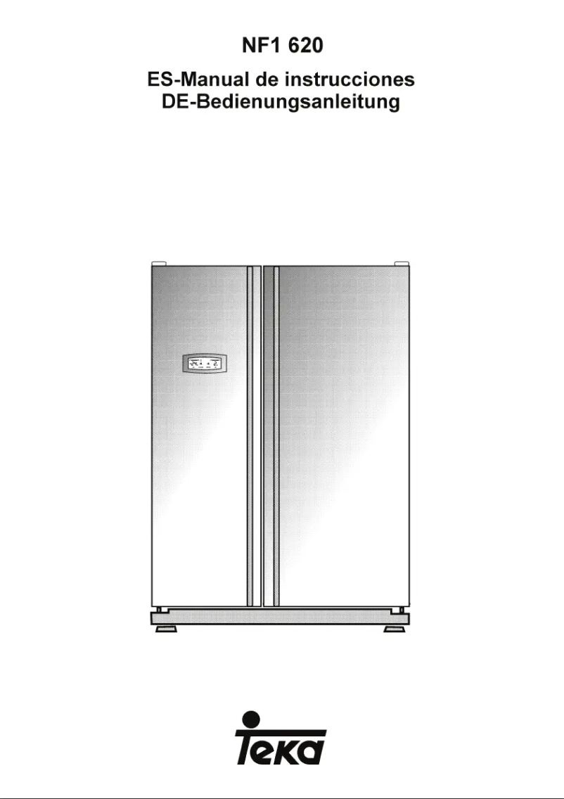 Page n°1 - Manuel utilisateur Teka NF1 620