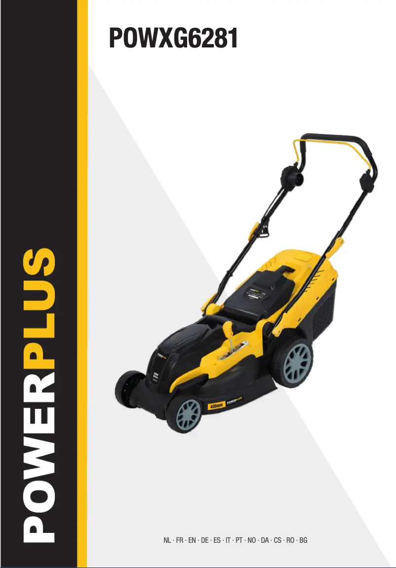 Page 1 de la notice Manuel utilisateur PowerPlus POWXG6281