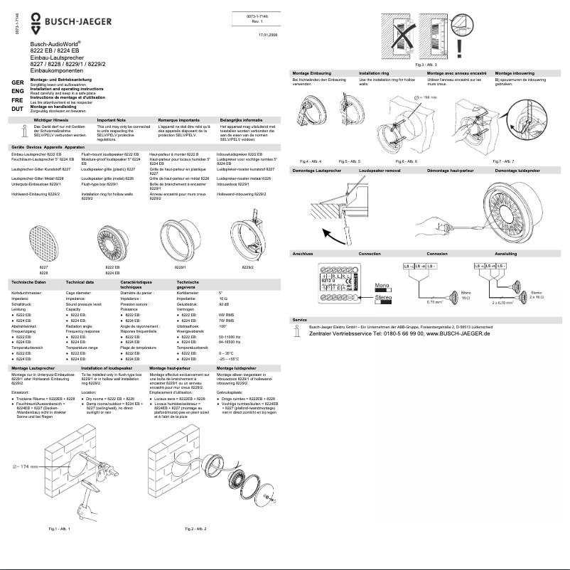 Image de la première page du manuel de l'appareil 2CKA008200A0109