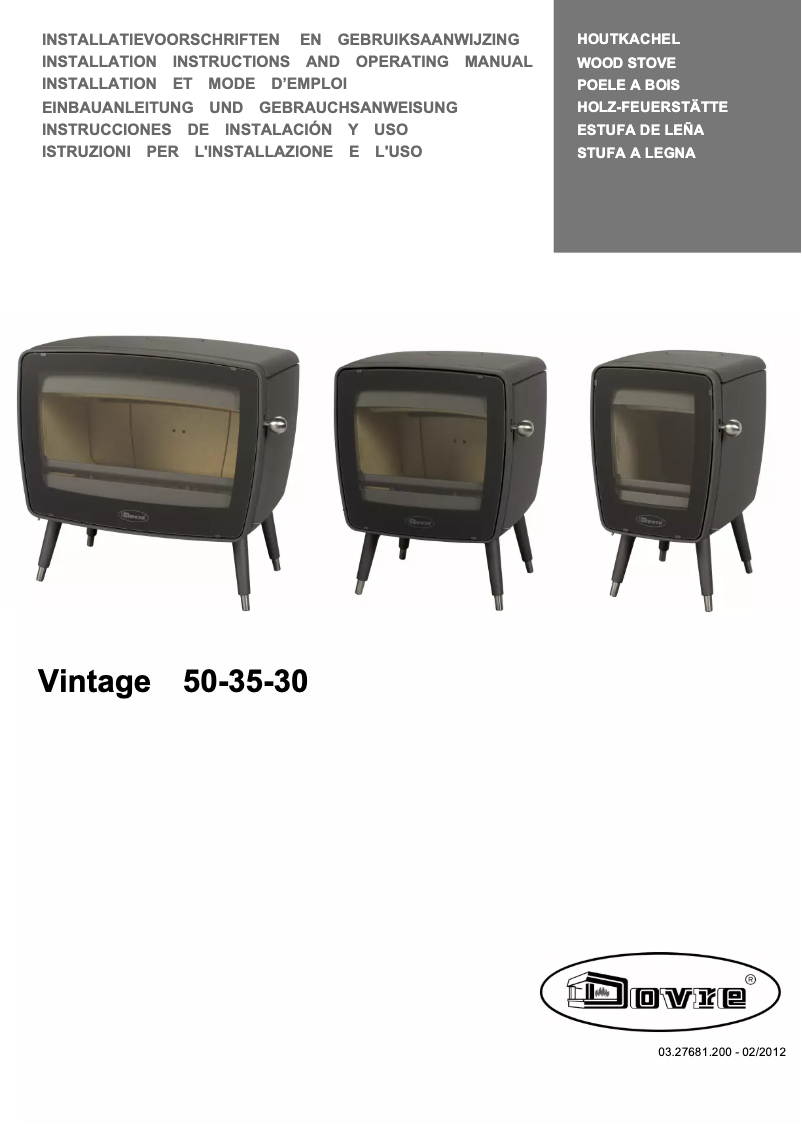 Image de la première page du manuel de l'appareil Vintage 30