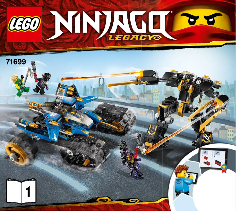 Page 1 of the manual User Manual Lego Ninjago 71699