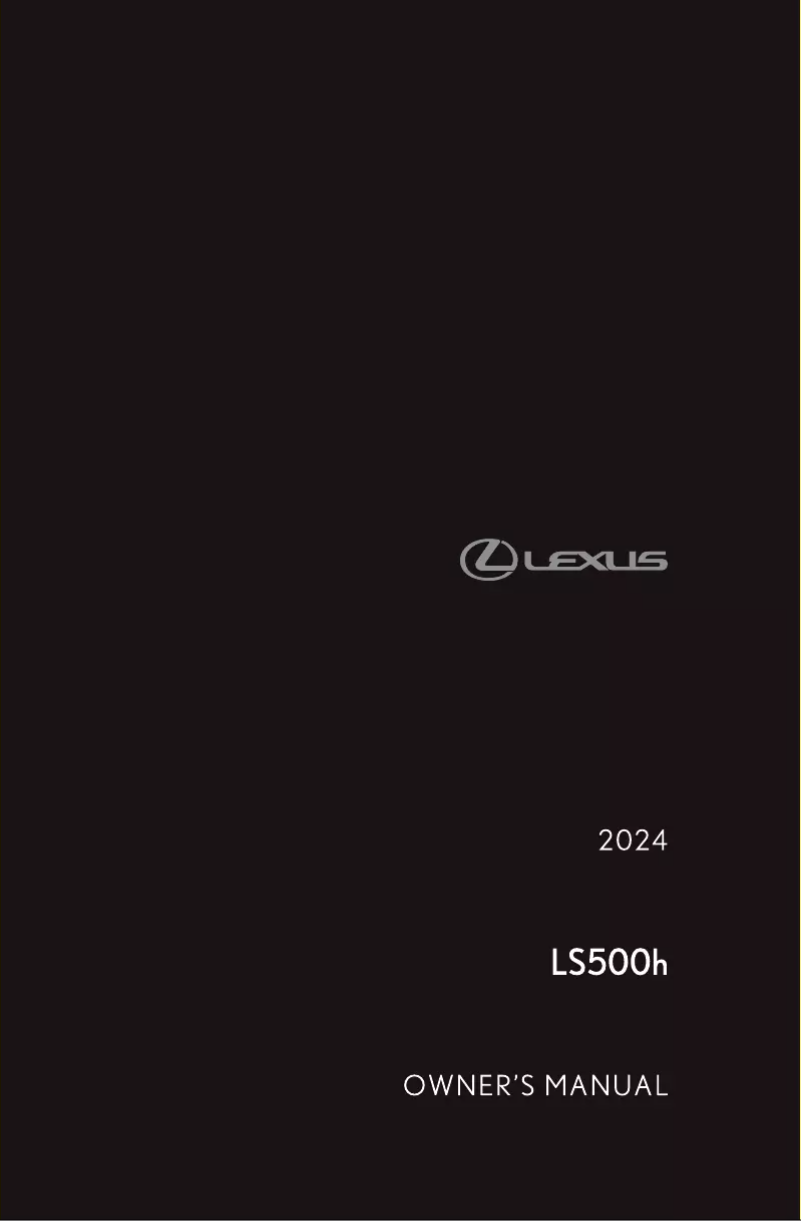 Image de la première page du manuel de l'appareil LS 500h (2024)