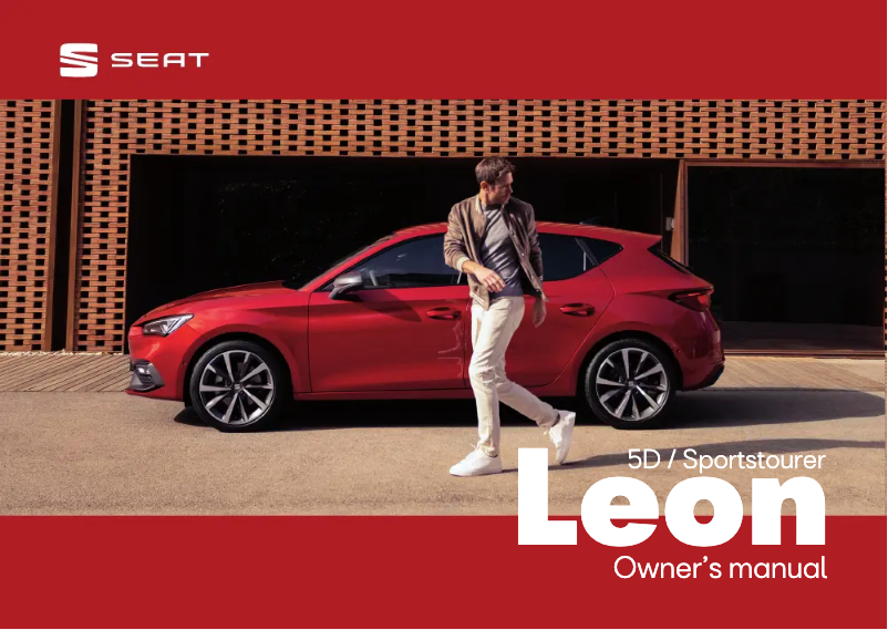 Page 1 de la notice Manuel utilisateur Seat Leon Estate (2024)