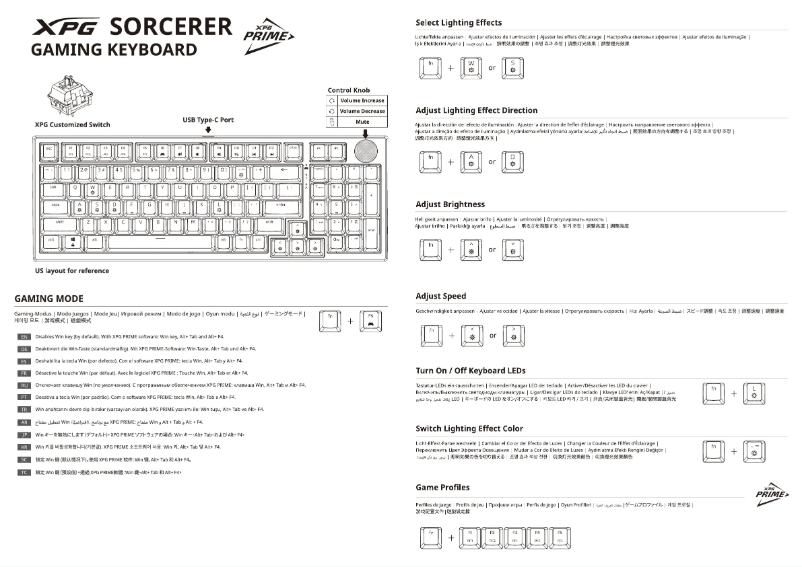 Image de la première page du manuel de l'appareil SORCERER