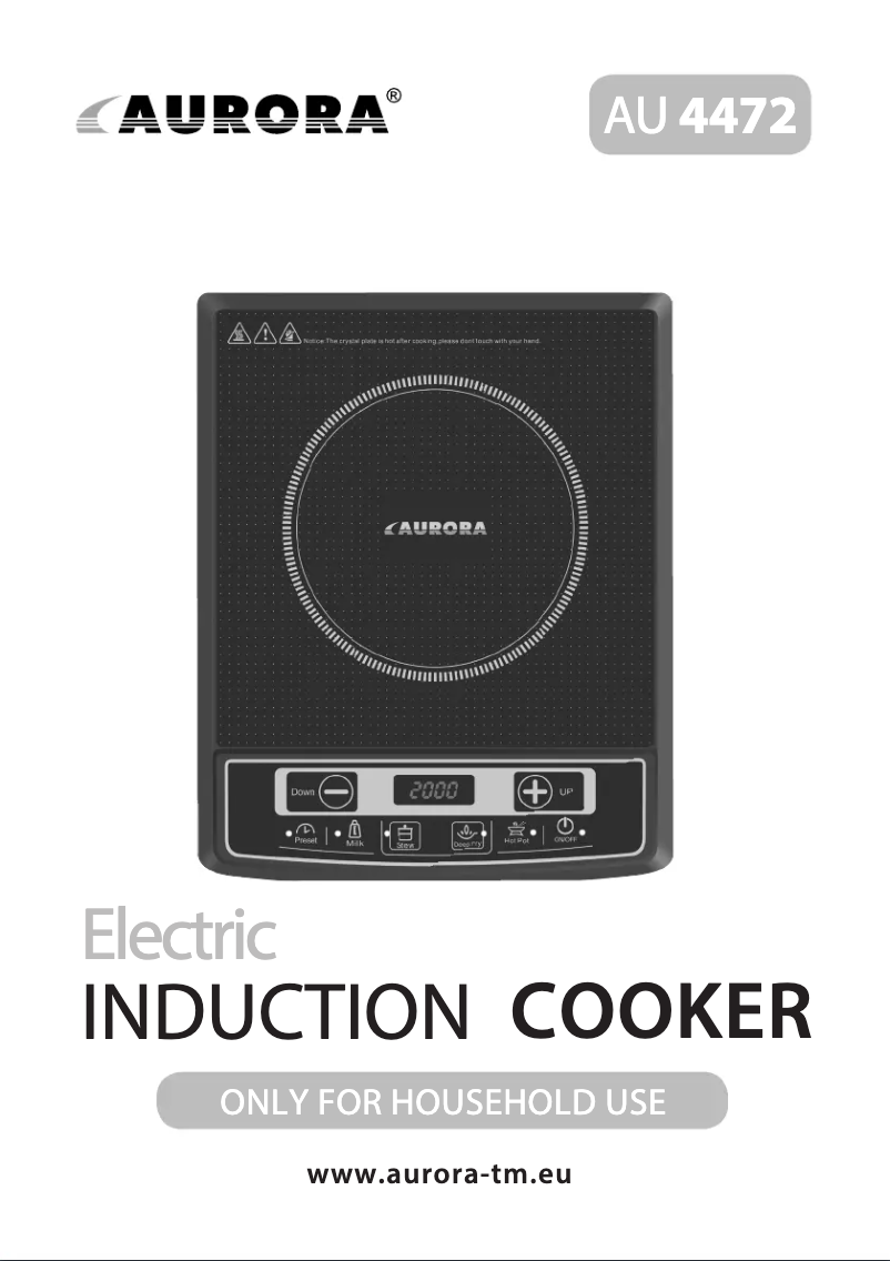 Page n°1 - Manuel utilisateur Aurora AU4472