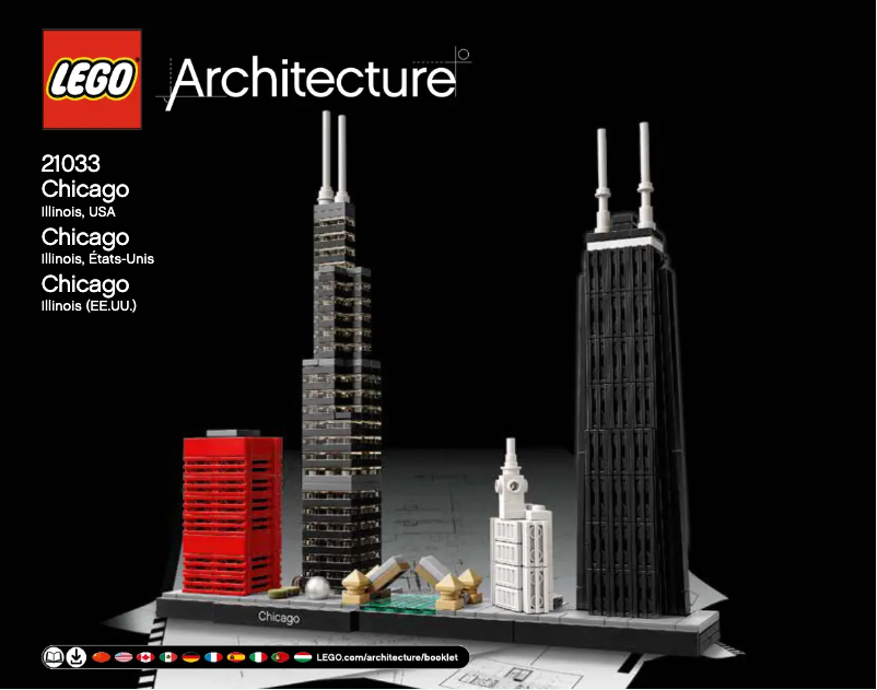 Page 1 de la notice Manuel utilisateur Lego Chicago 21033