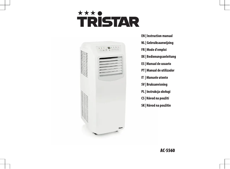 Page 1 de la notice Manuel utilisateur TriStar AC-5560