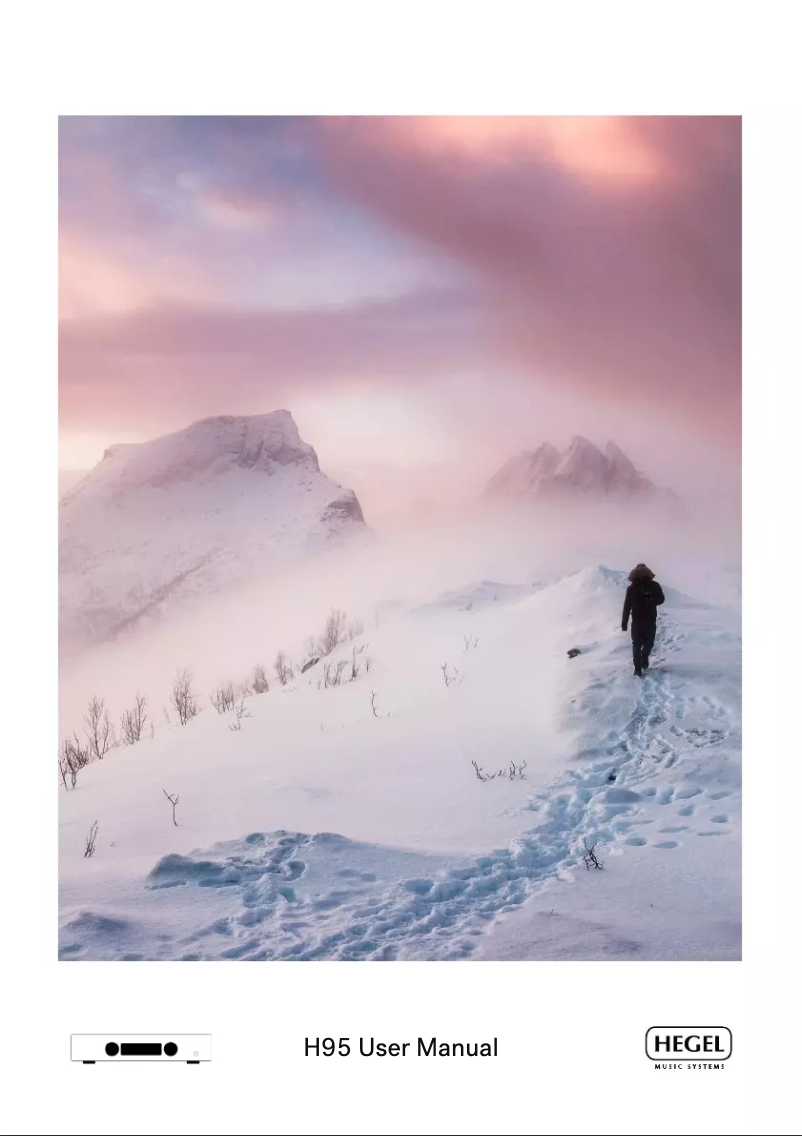 Image de la première page du manuel de l'appareil H95