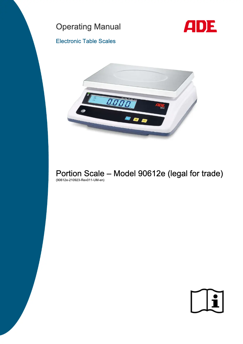 Image de la première page du manuel de l'appareil 90612e