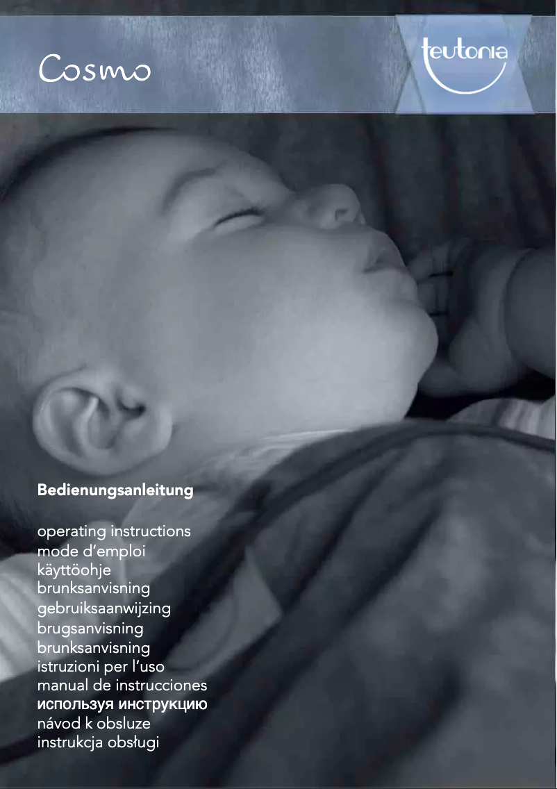 Page 1 de la notice Manuel utilisateur Teutonia Cosmo