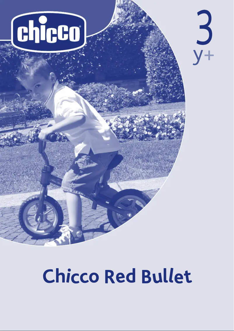 Page 1 de la notice Manuel utilisateur Chicco Red Bullet