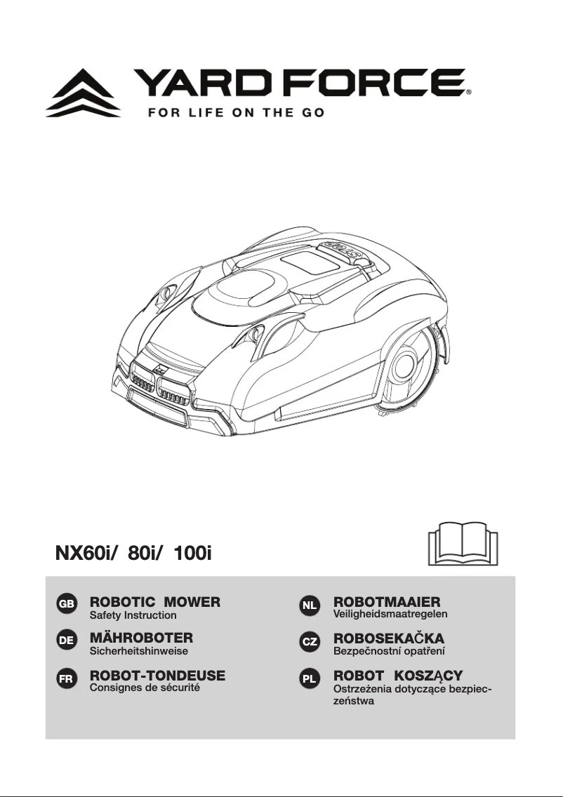 Page 1 de la notice Manuel utilisateur Yard Force X60i
