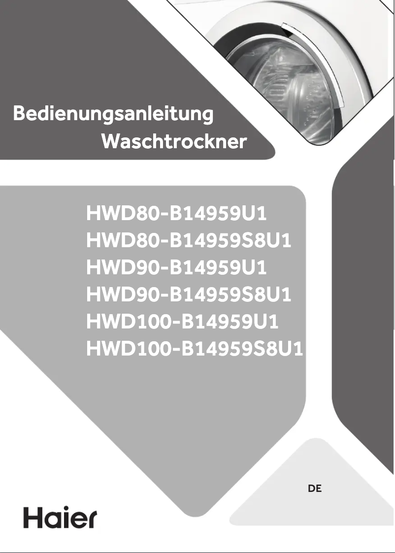 Page 1 de la notice Label énergétique Haier HWD900B14959S8U1