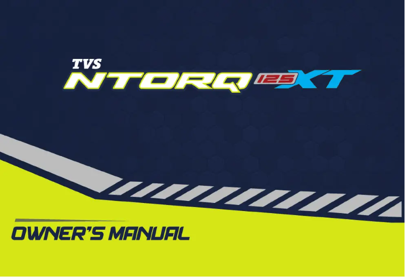 Page 1 of the manual User Manual TVS Ntorq