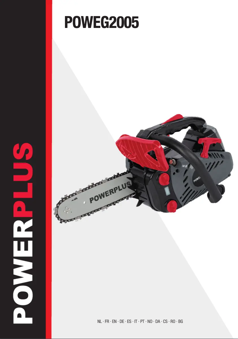 Page n°1 - Manuel utilisateur PowerPlus POWEG2005