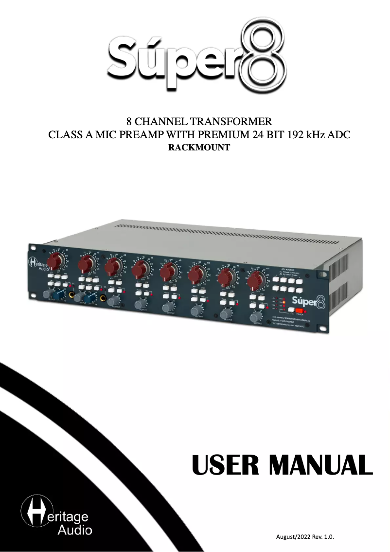 Image de la première page du manuel de l'appareil Súper 8