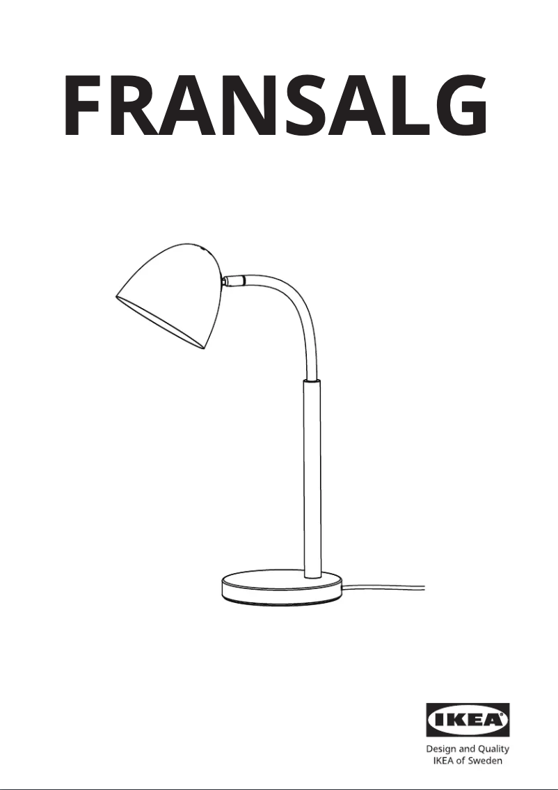 Image de la première page du manuel de l'appareil FRANSALG 405.193.40