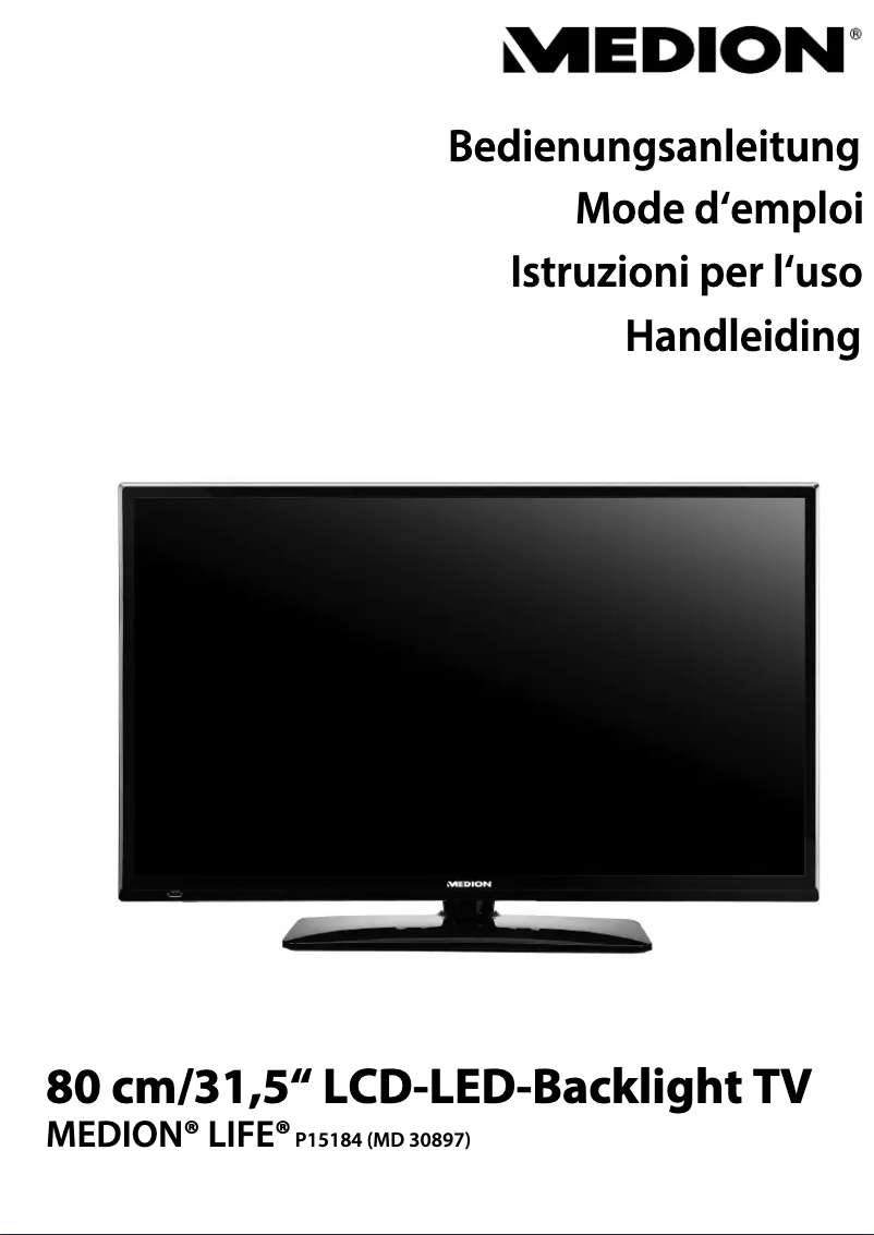 Image de la première page du manuel de l'appareil LIFE P15184 (MD 30897)