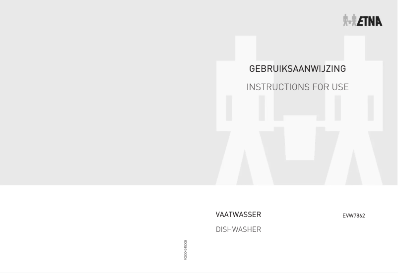 Image de la première page du manuel de l'appareil EVW7862