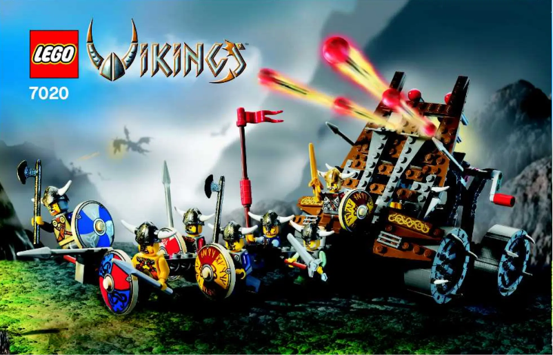 Page n°1 - Manuel utilisateur Lego Army of Vikings with Heavy Artillery Wag