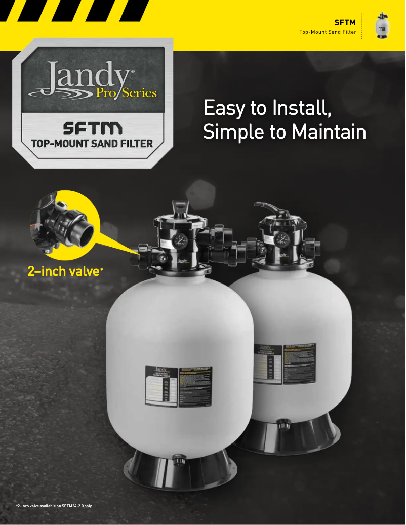 Page 1 de la notice Brochure JANDY SFTM24-2.0