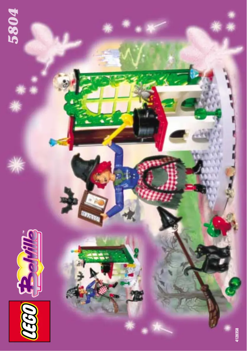 Page n°1 - Manuel utilisateur Lego Belville 5804