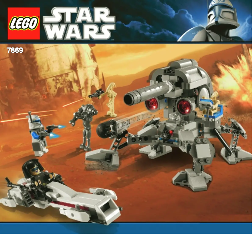 Page n°1 - Consignes visuelles Lego Star Wars 7913