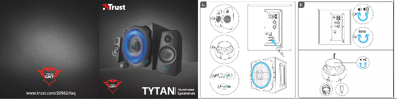 Página 1 del manual Manual de usuario Trust Tytan GXT 628