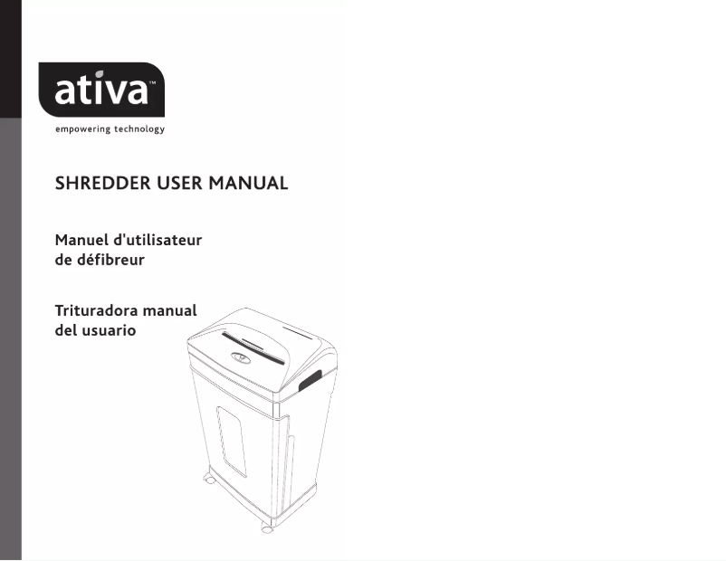 Image de la première page du manuel de l'appareil DQ120D