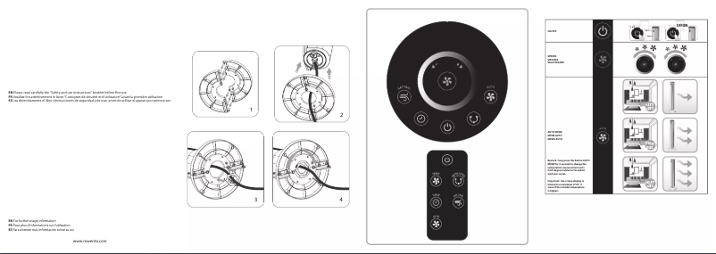 Página 1 del manual Manual de usuario Rowenta Urban Cool VU6770