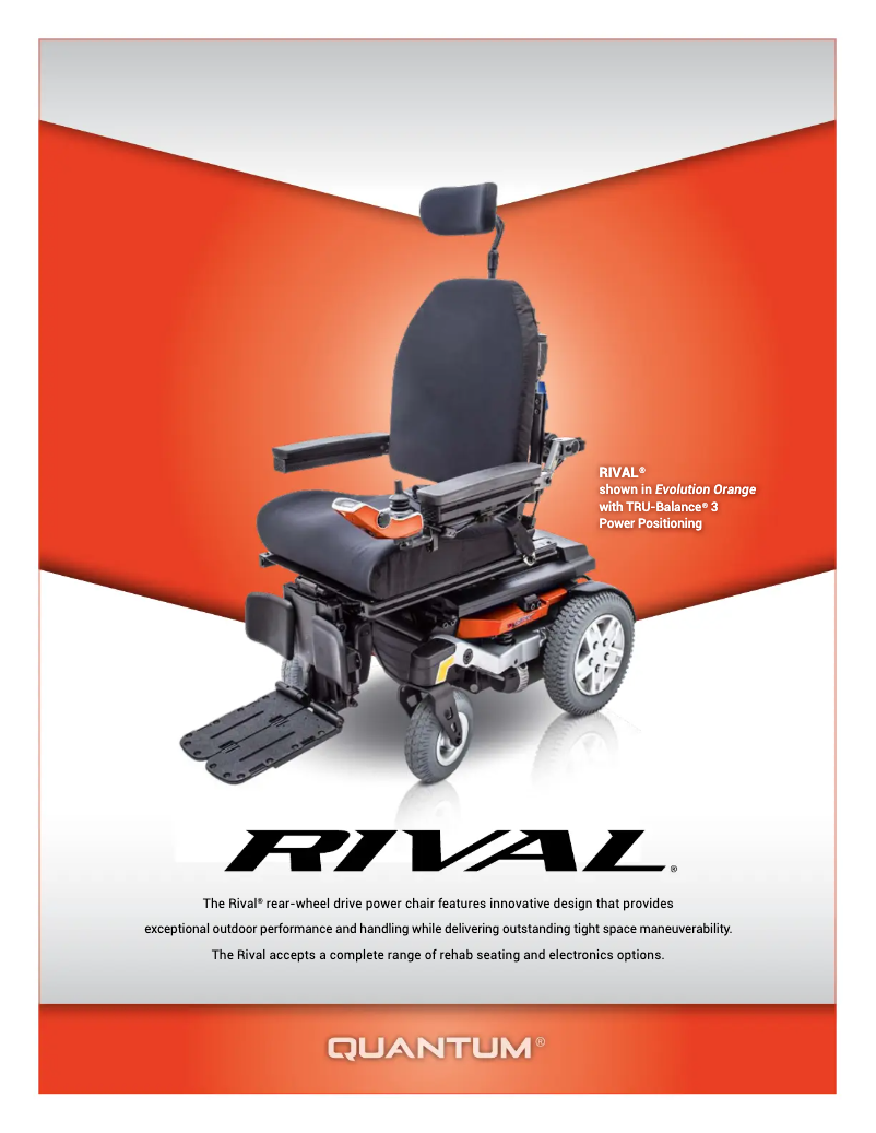 Page 1 de la notice Brochure Quantum Rival