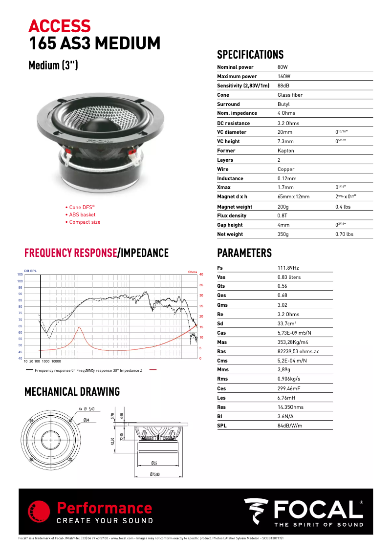 Image de la première page du manuel de l'appareil 165 AS 3