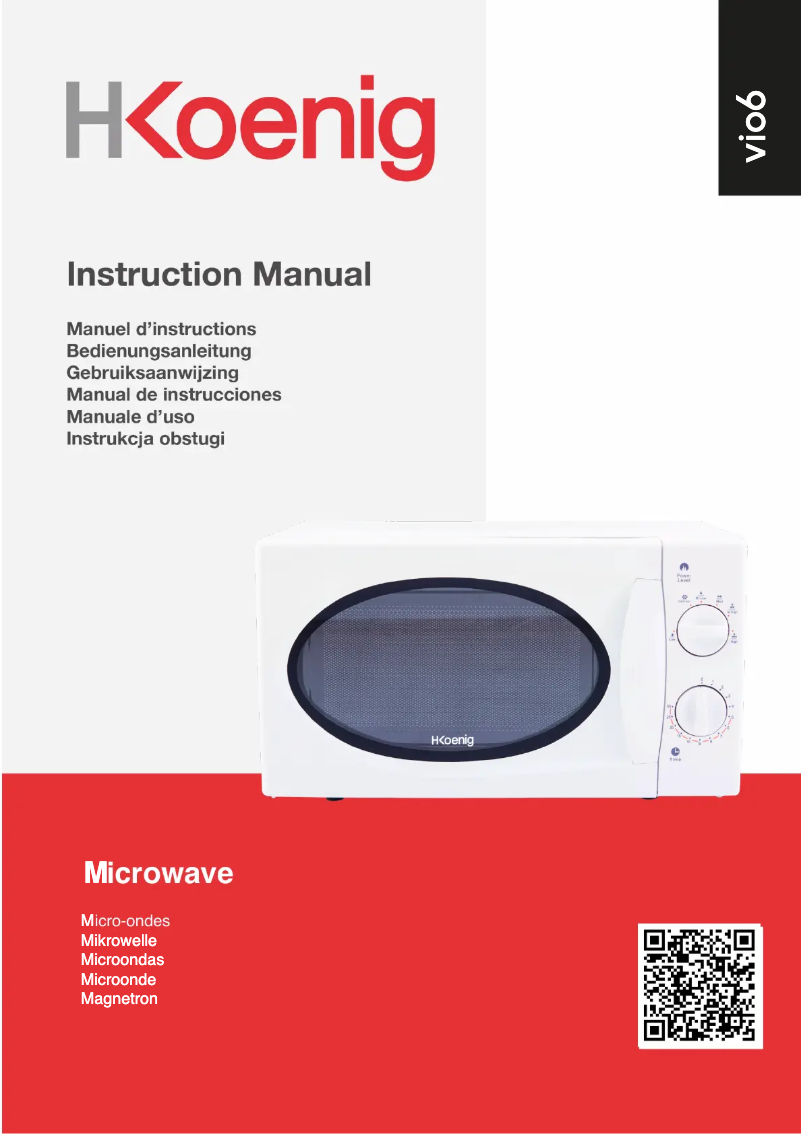 Página 1 del manual Manual de usuario H.Koenig VIO6