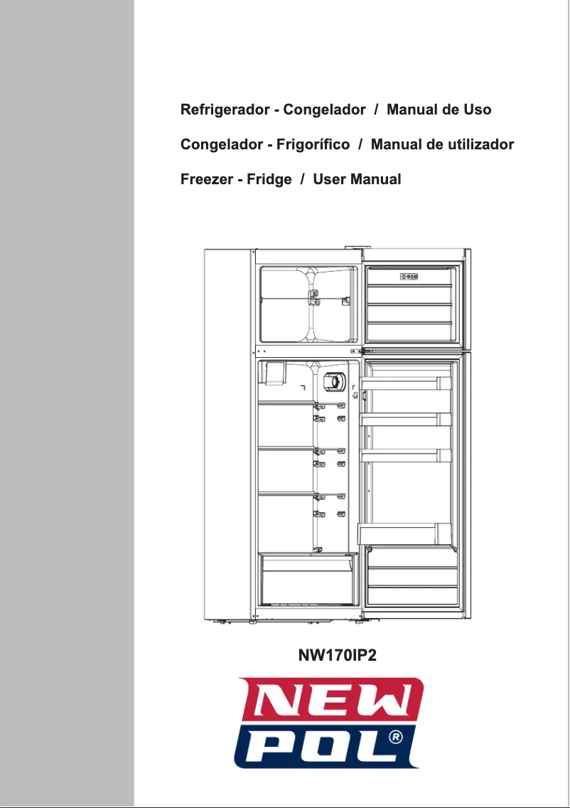First page image of the manual for NW170IP2
