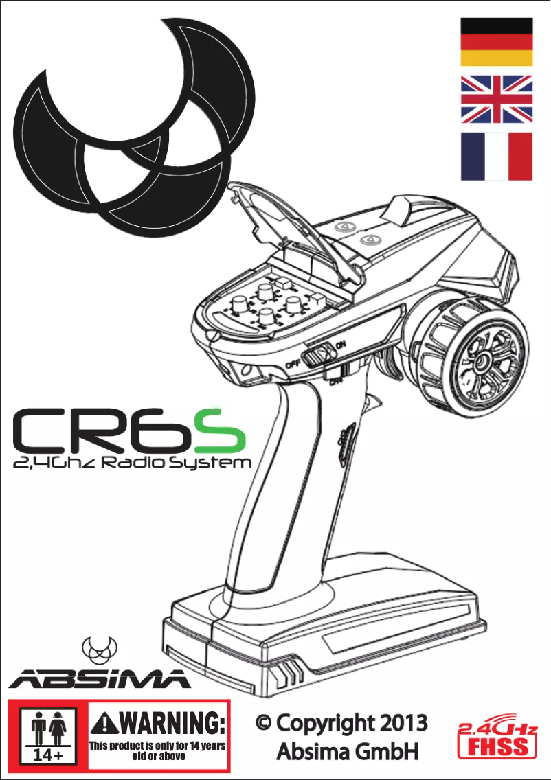 Image de la première page du manuel de l'appareil CR6S