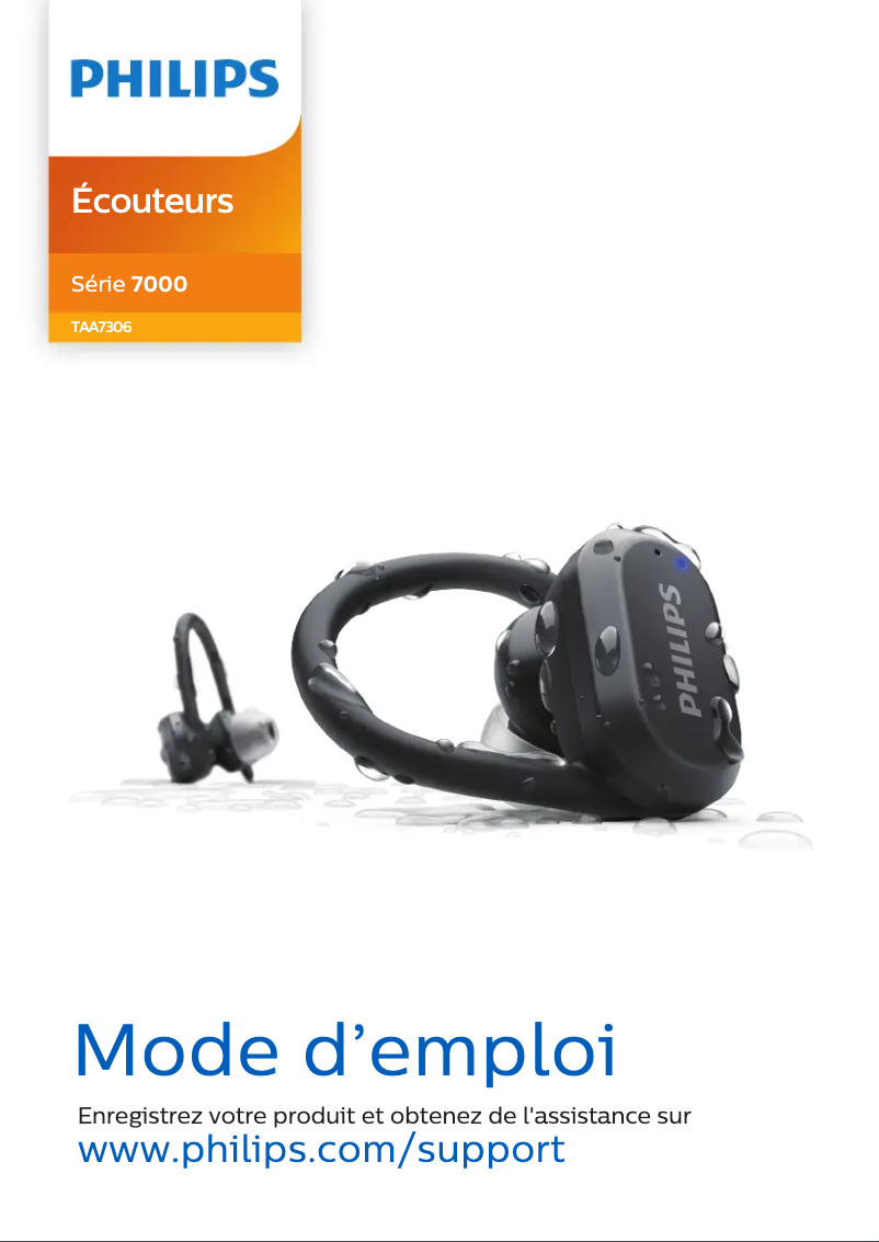 Page n°1 - Manuel utilisateur Philips TAA7306